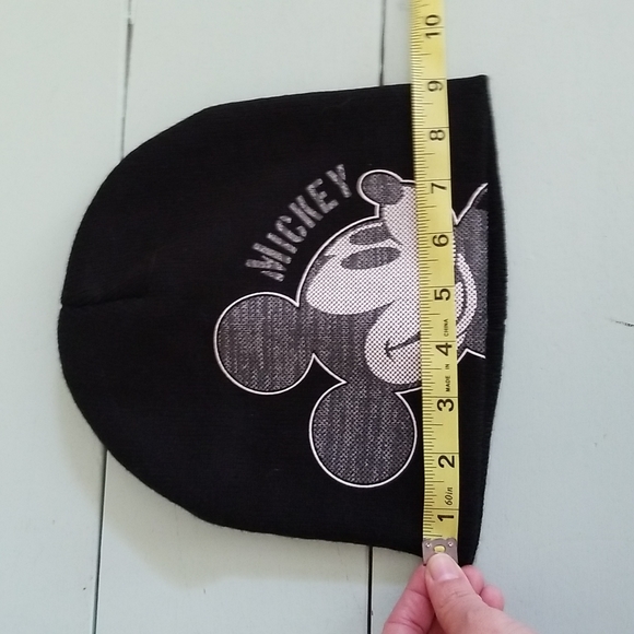 Not Available-Disney Mickey Mouse Stretchy Beanie Black Adult - Picture 3 of 6